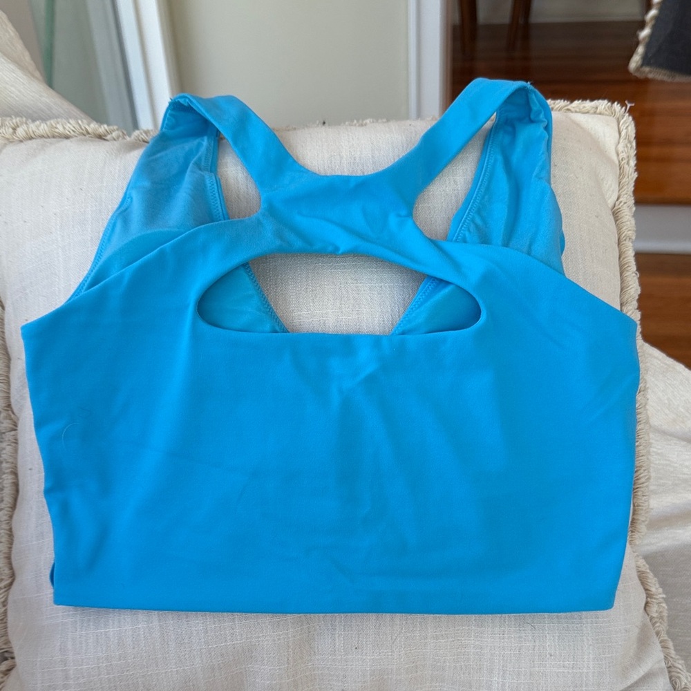 Lululemon Blue Racerback Sports Bra 💙 - Picture 2 of 5